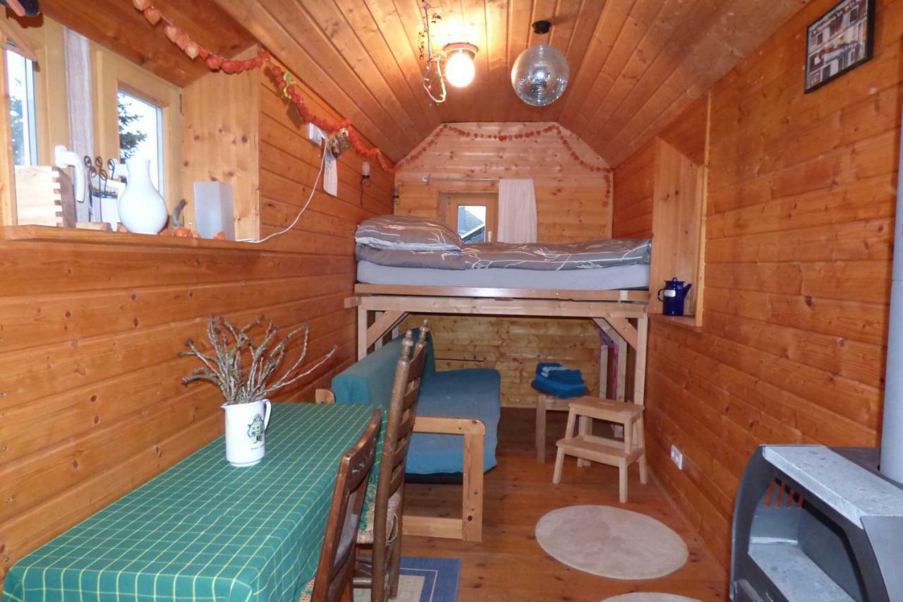 Zirkuswagen Nahe Ostsee Und Schlei Wagersrott Buitenkant foto