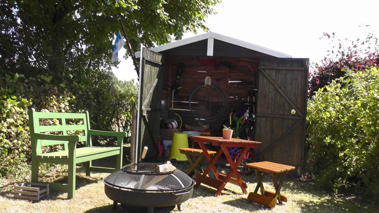 Zirkuswagen Nahe Ostsee Und Schlei Wagersrott Buitenkant foto